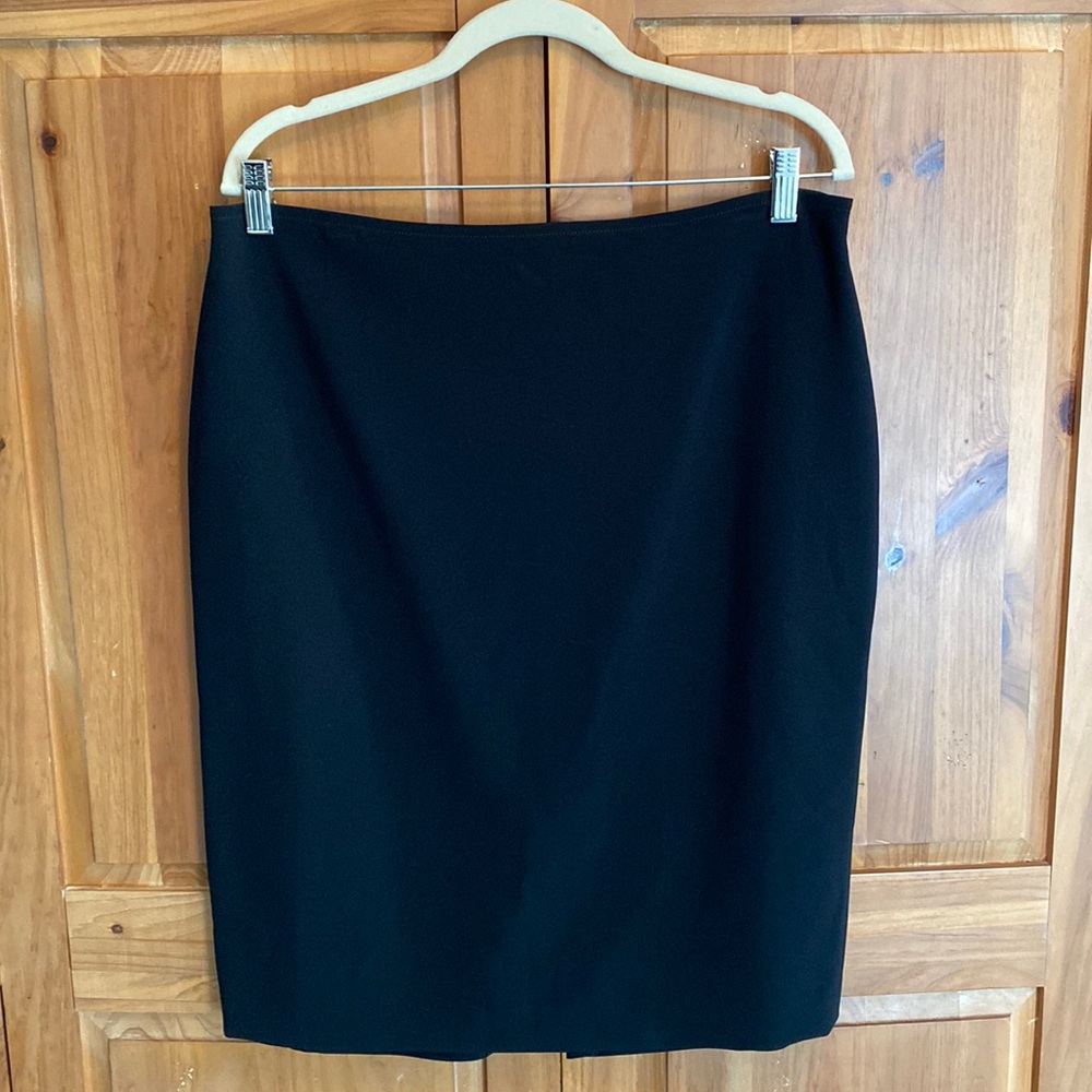 ST. John Black Skirt